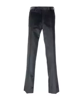 Брюки из эластичного вельвета Canali, серый