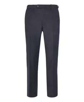 Брюки из эластичной фланели. Boggi Milano, синий