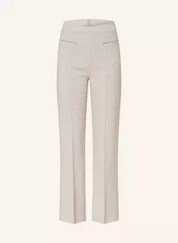 Брюки из блестящей пряжи Marc Aurel, коричневый