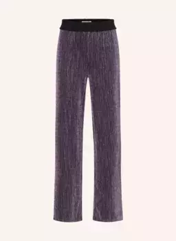 Брюки из блестящей пряжи Name It, черный