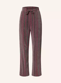 Брюки из блестящей пряжи Rich&Royal, красный
