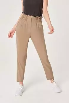 Брюки из бумажного мешка из норки купро Dagi, бежевый