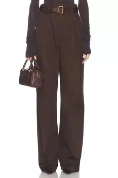 Брюки из бумажного пакета Helsa, цвет Cacao