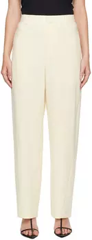 Брюки из двухслойной шерстяной ткани Off-White Tense AURALEE