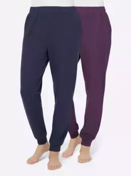 Брюки из джерси Feel Good, синий