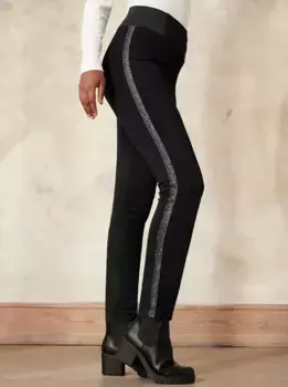 Брюки из джерси Inspirations Inspirationen, черный