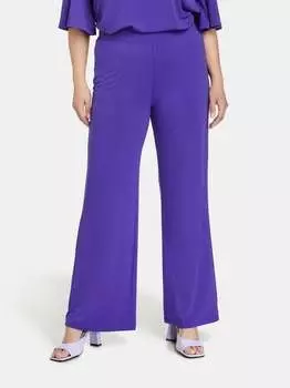 Брюки из джерси Samoon, фиолетовый