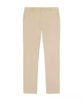 Брюки из габардина узкого кроя Dondup, бежевый