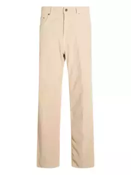 Брюки из хлопчатобумажной ткани с вельветовой текстурой Haikure, нейтральный