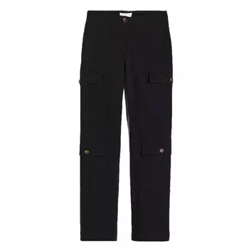 Брюки из хлопка H&M, черный