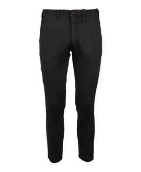 Брюки из хлопка и эластана Michael Coal, черный