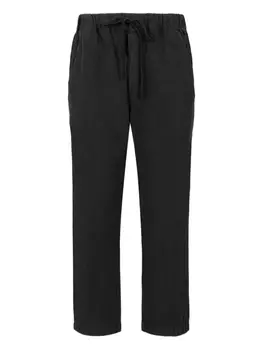 Брюки из хлопка и льна Citizens of Humanity, черный