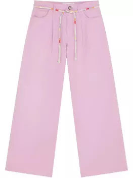 Брюки из хлопка Mira Mikati, розовый