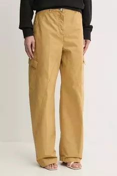 Брюки из хлопка Pinko, зеленый