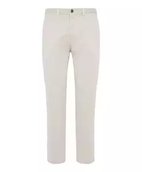 Брюки из хлопкового габардина стрейч Boggi Milano, бежевый