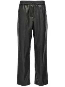 Брюки из искусственной кожи Nude, черный