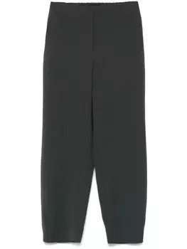 Брюки из кади Giorgio Armani, зеленый