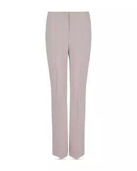 Брюки из креп-кади Emporio Armani, розовый