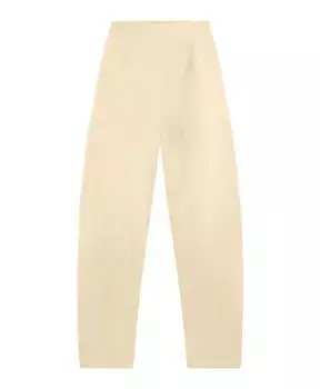 Брюки из льна и натуральной шерсти ванильные Cortana, бежевый