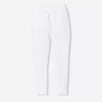 Брюки из марли с завязками Petite Plume, белый