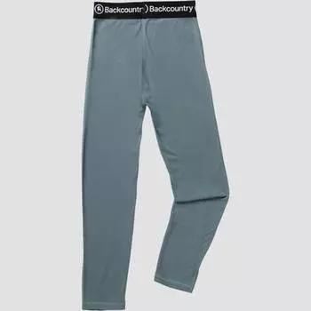 Брюки из мериноса средней плотности, низ 3/4 - женские Backcountry, синий
