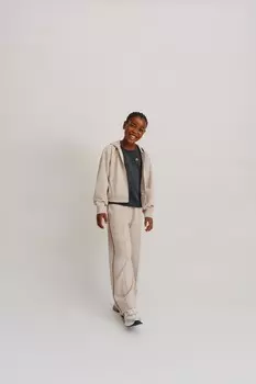 Брюки из модал ZARA, песочный