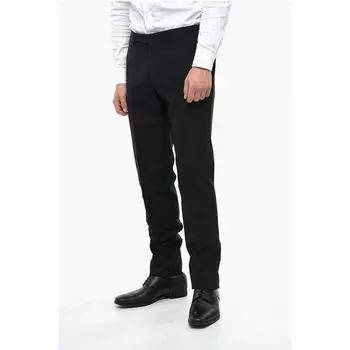 Брюки из натуральной шерсти CERIMONIA ACADEMY Corneliani, Black