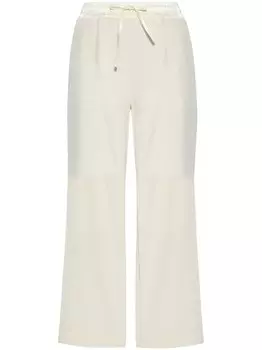 Брюки из натуральной шерсти Jil Sander, нейтральный цвет