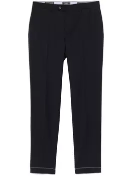 Брюки из натуральной шерсти Peserico, синий