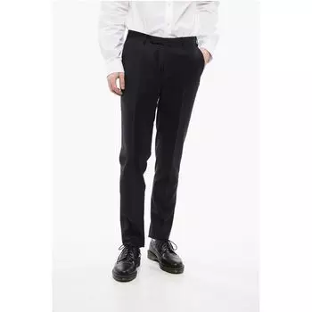 Брюки из натуральной шерсти TREND Corneliani, Black