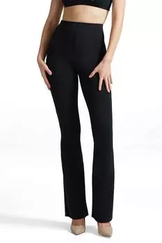 Брюки из неопрена с расклешенным низом Commando, черный