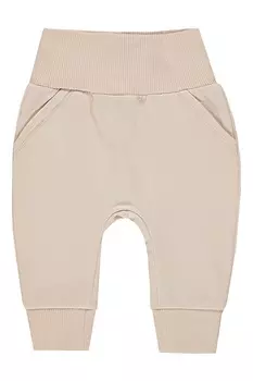 Брюки из органического хлопка с эластичной талией Bellybutton, бежевый