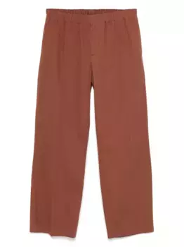 Брюки из органического хлопка SANDRO, коричневый