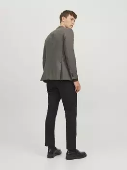 Брюки из парусины Jpstmarco Jack & Jones, черный/однотонный