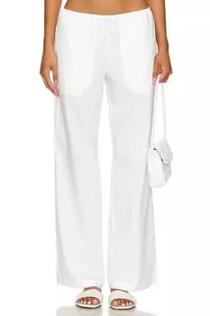 Брюки из поплина daisy Frankies Bikinis, белый