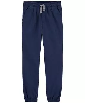 Брюки из поплина для больших мальчиков Carter's, синий