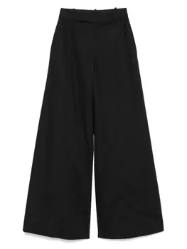 Брюки из поплина Federica Tosi, черный