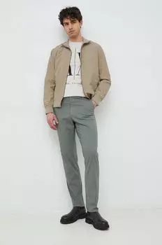 Брюки из поплина Harrow Pepe Jeans, зеленый