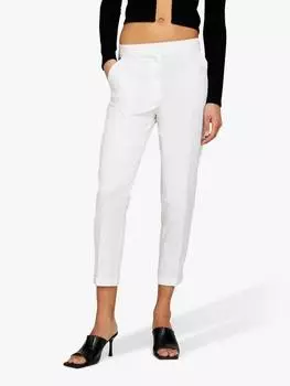Брюки из саржи для сигарет SISLEY, белый