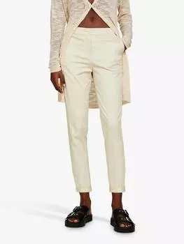 Брюки из саржи для сигарет SISLEY, бежевый