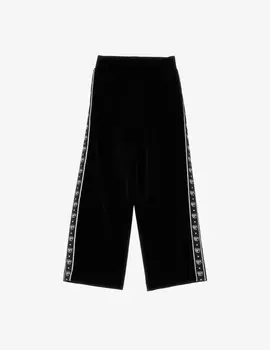 Брюки из синели Chiara Ferragni, черный