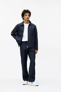 Брюки из сирсакера Arket, синий