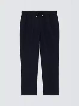 Брюки из смеси хлопка и льна GANT, цвет 433 Evening Blue