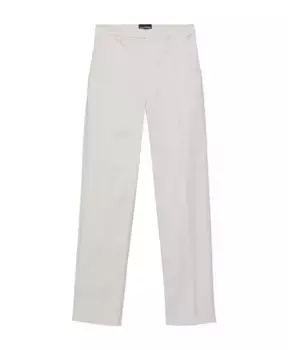 Брюки из смесового хлопка Emporio Armani, серый