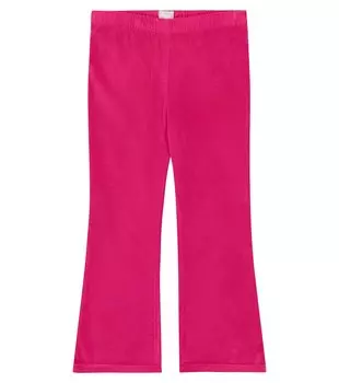 Брюки из смесового хлопка Il Gufo, розовый