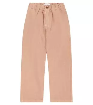 Брюки из смесового хлопка Morley, коричневый