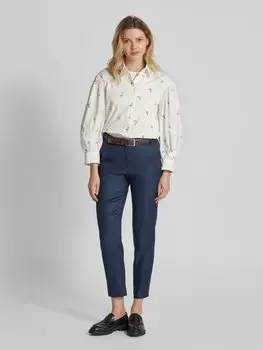 Брюки из смесовой льняной ткани, однотонные, модель «MARON» Brax