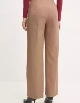 Брюки из смесовой шерсти Answear Lab, бежевый