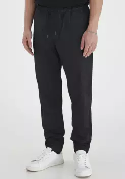 Брюки из смесовой ткани "BHNUMBU" Blend, черный