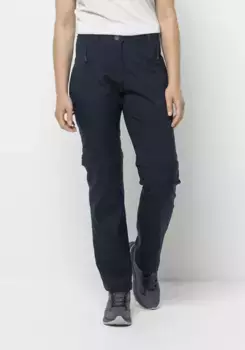 Брюки из софтшелла Jack Wolfskin "ACTIVE TRACK ZIP OFF PANTS W", синий